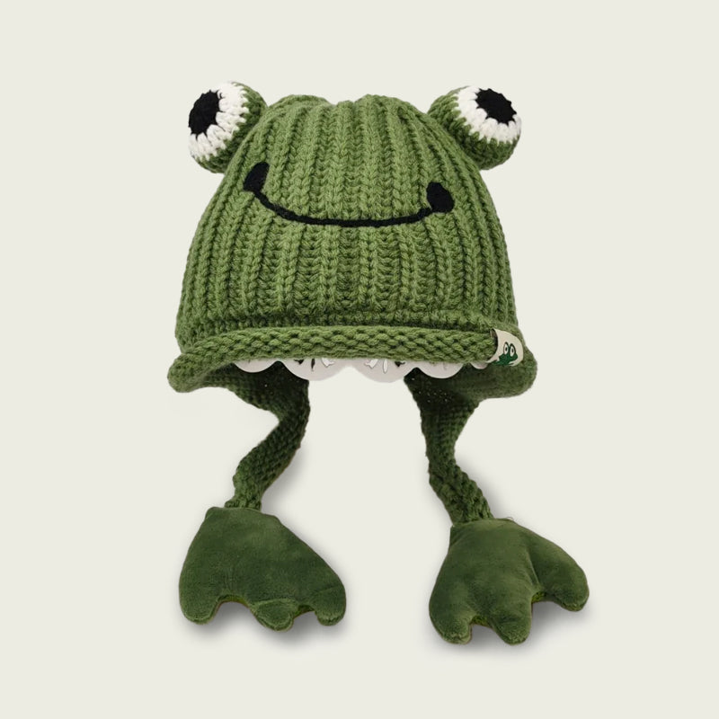 Frog Beanie Plush Hat