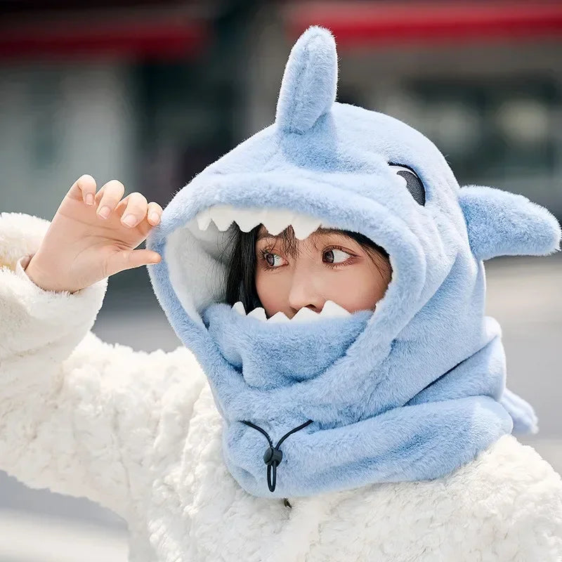 Shark Plush Winter Hat