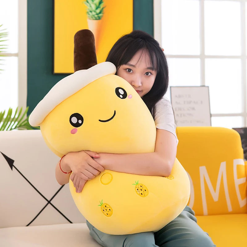 Giant Bubble Tea 27.5" Boba Milk Plushies