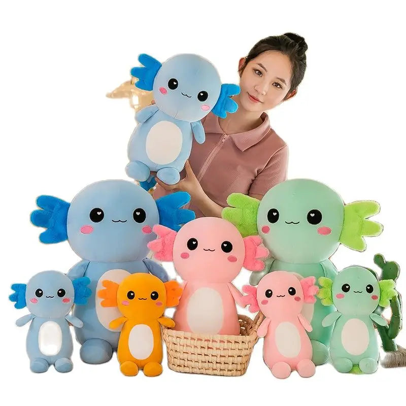 Axolotl Adolescent Plushie Stuffed Animal