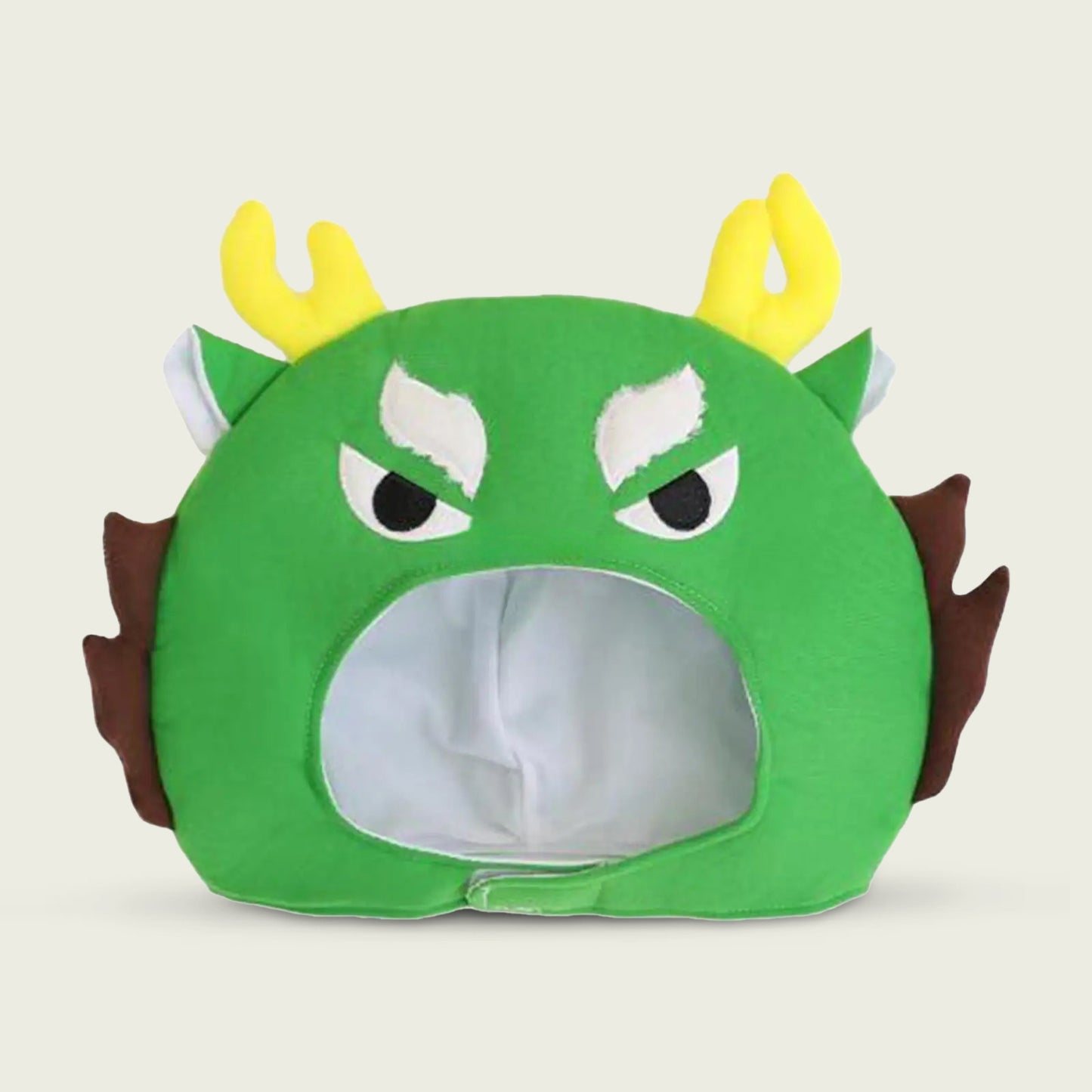 Green Monster Plush Costume Hat
