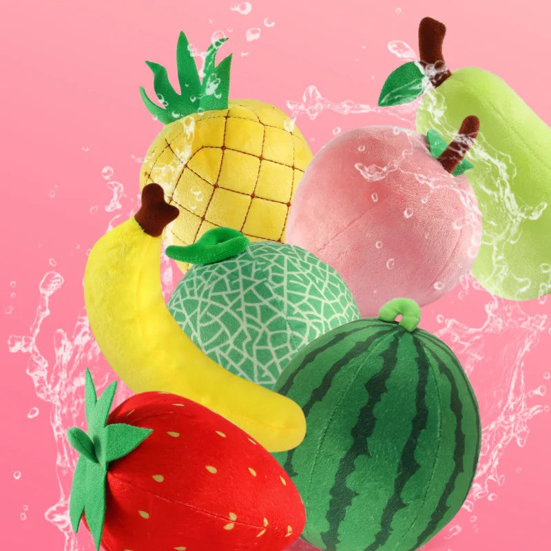 Honeydew Melon Plushie Stuffed Fruit Toy