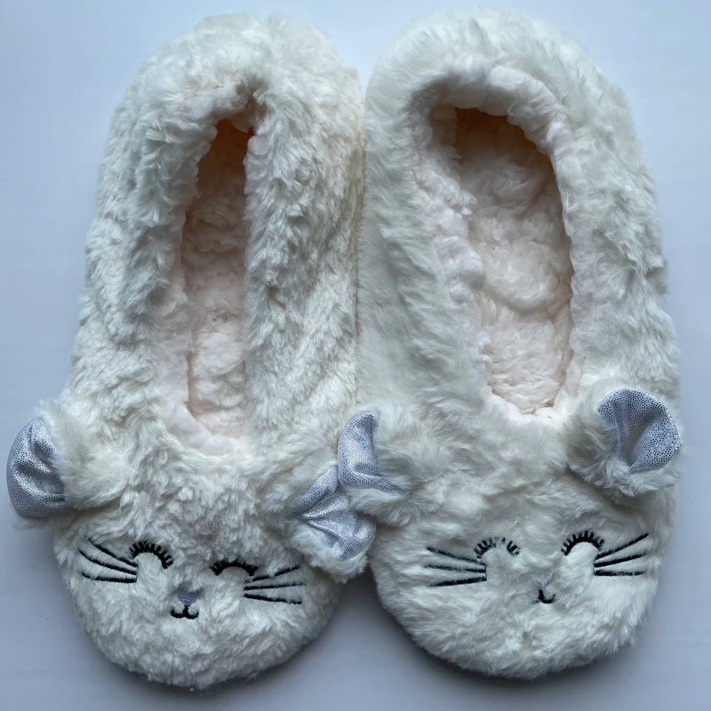 Mouse Plush Slippers