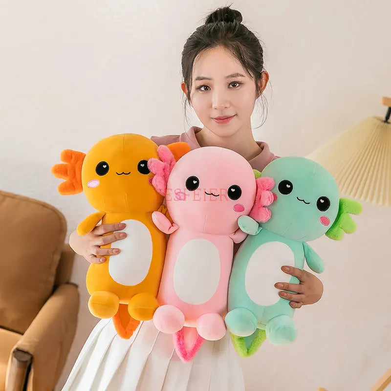 Axolotl Adolescent Plushie Stuffed Animal