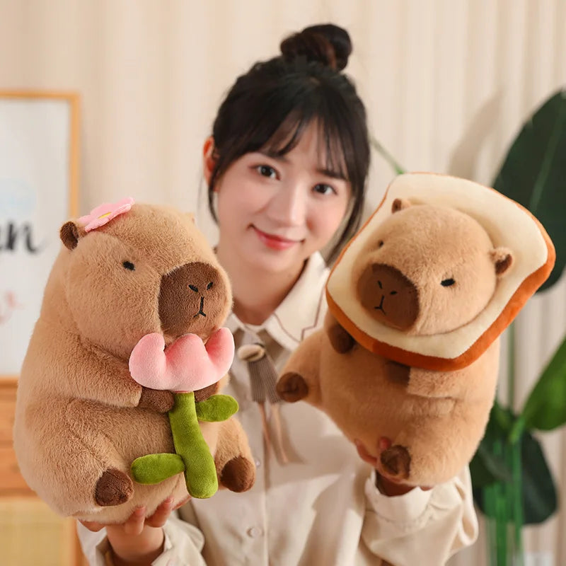 Capybaras in Costume Plushies Cosplay 11.8"-15.7" Stuffed Animals
