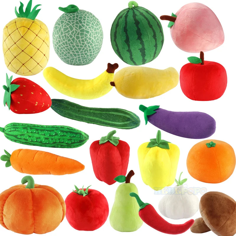 Eggplant Plushie Stuffed Vegetable Toy