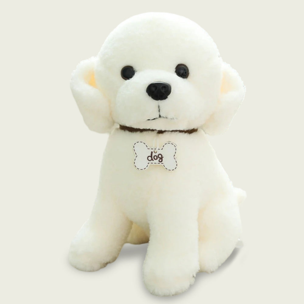 Bichon Frise Puppy Plushie Dog Stuffed Animal