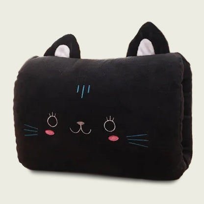 Black Cat Toasty Paws