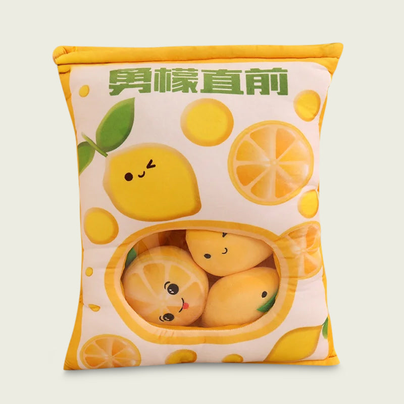 Bag of Baby Lemon Stuffed Toy Plushes