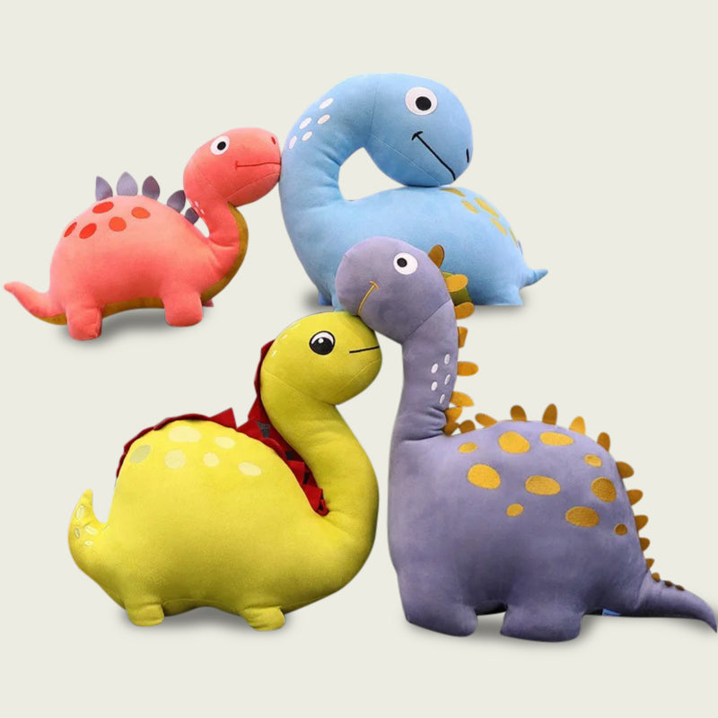 Spotted Brontosaurus Infant Stuffed Animal Plushie