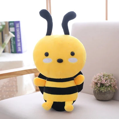 Honey Bumble Bee Plushie 7.5" Stuffed Animal