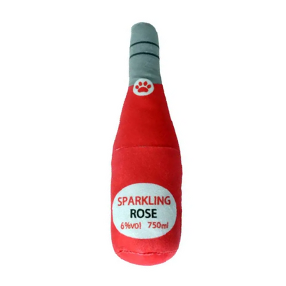 Sparkling Rose Dog Plushie Squeaker Toy
