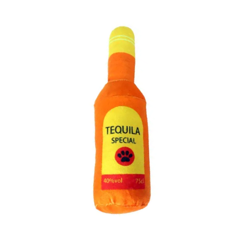 Tequila Special Dog Plushie Squeaker Toy