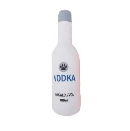 Vodka Dog Plushie Squeaker Toy