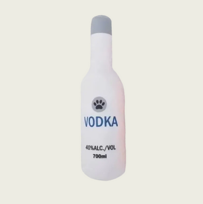 Vodka Dog Plushie Squeaker Toy