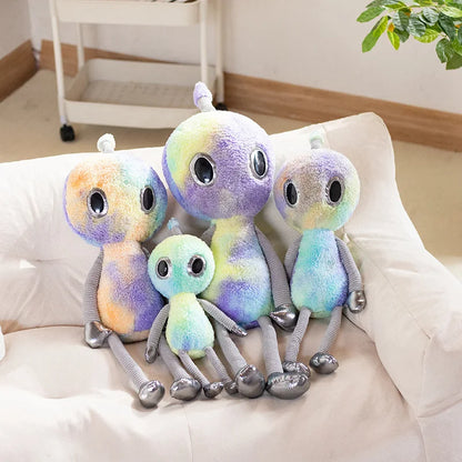 Purple-Pastel Alien Plushie Doll