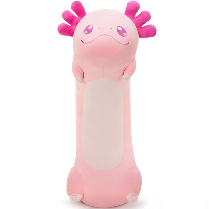 Axolotl Body Pillow Plushie Long Stuffed Animal