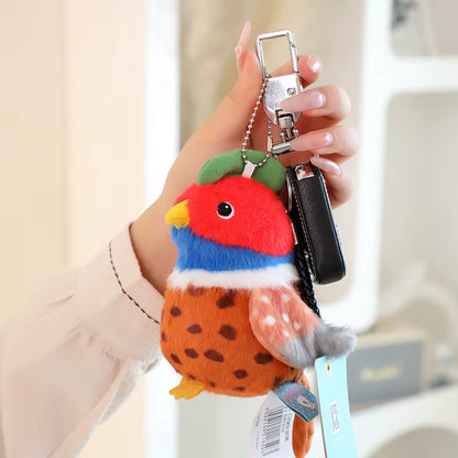 Pheasant Pocket Bird Keychain Pendant