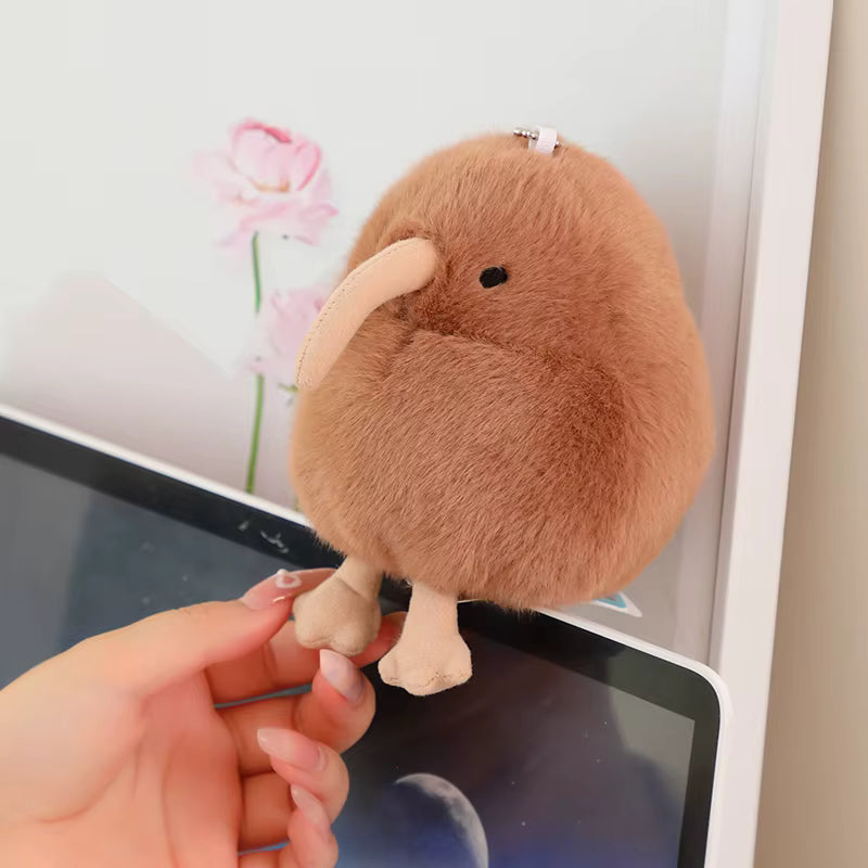 Kiwi Pocket Bird Keychain Pendant