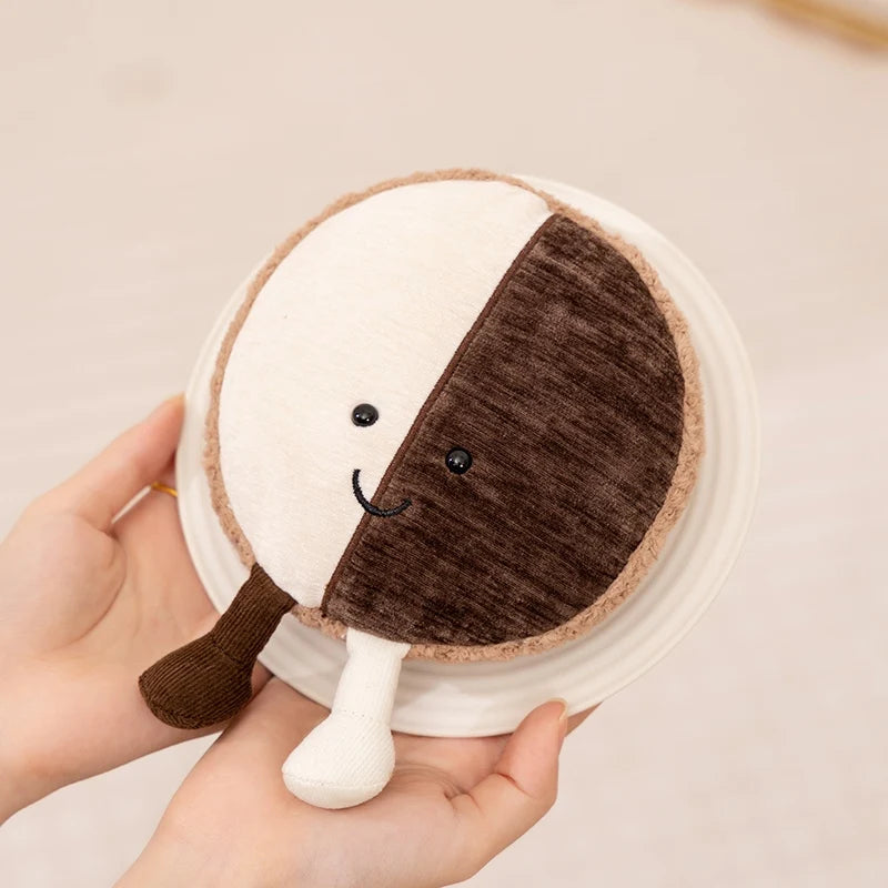 Black & White Cookie Plushie