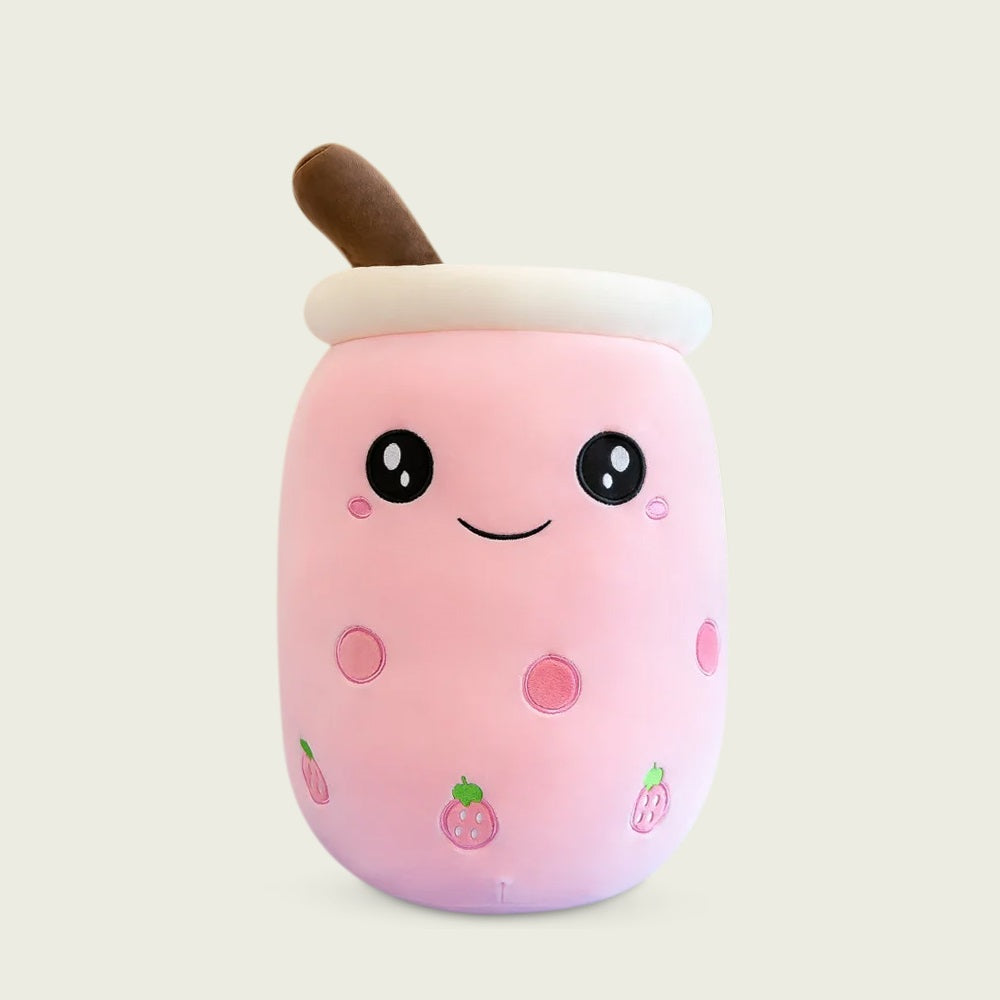 Bubble Tea 8.5" Boba Pearl Milk Plushies