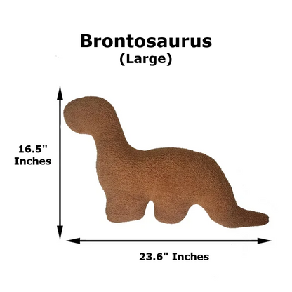 Brontosaurus Dinosaur Chicken Nugget Plush