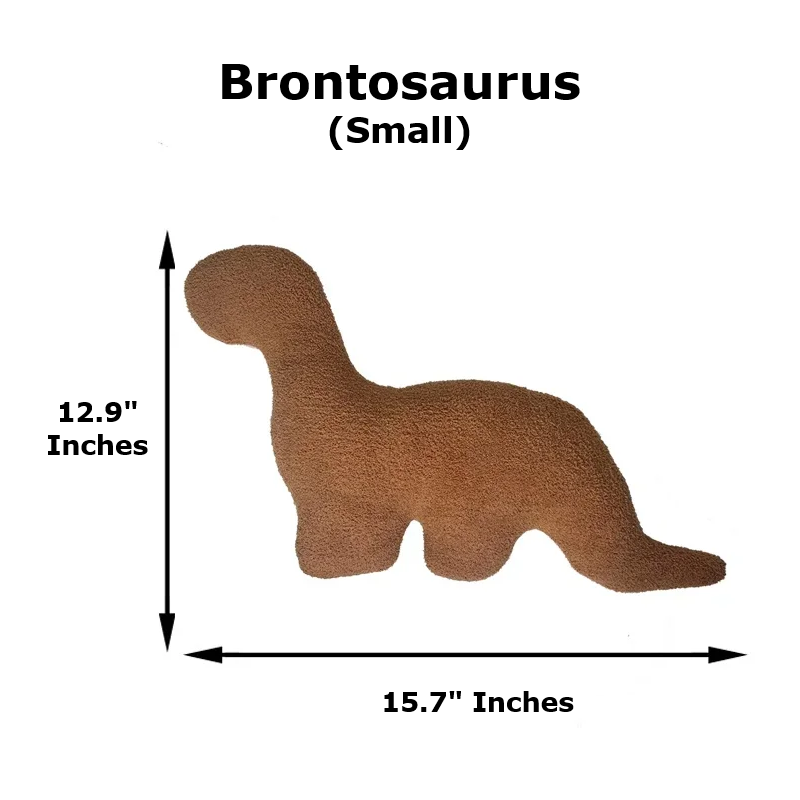 Brontosaurus Dinosaur Chicken Nugget Plush