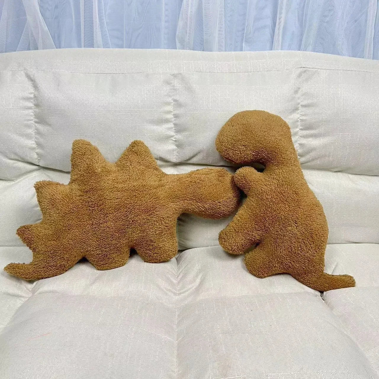 Stegosaurus Dinosaur Chicken Nugget Plush