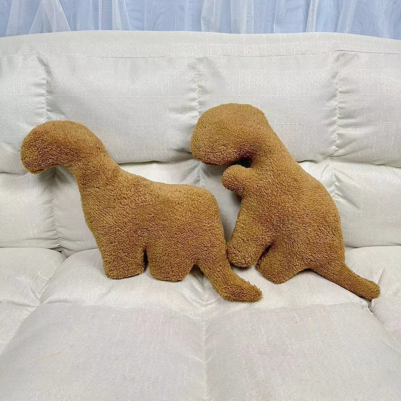 Brontosaurus Dinosaur Chicken Nugget Plush