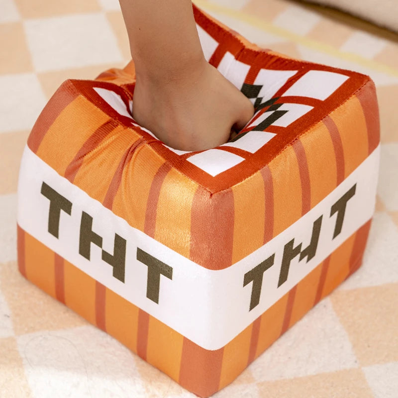 Fake TNT Explosive Dynamite Plush Toy