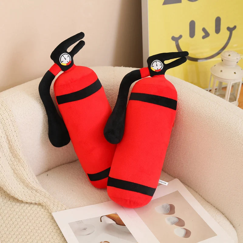Fire Extinguisher Plush Toy