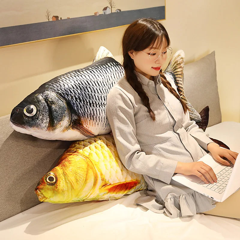 Grass Carp Body Pillow