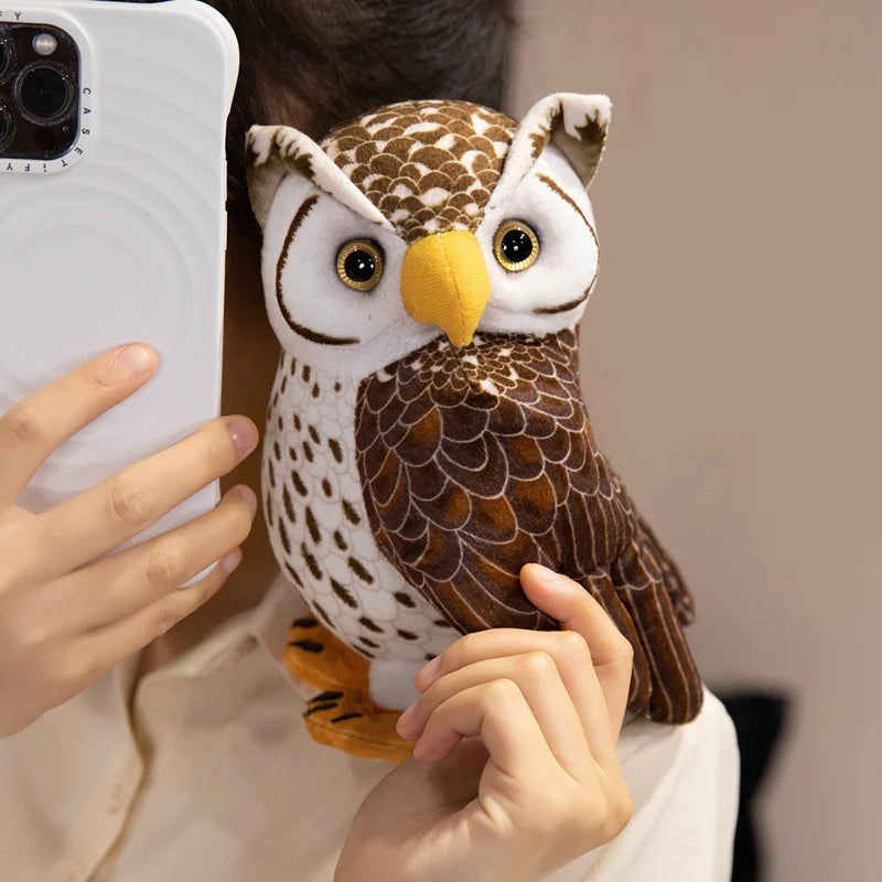 Great Horned Owl Anatomical Stuffed Animal