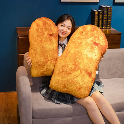 Chicken Nugget Plush Pillow