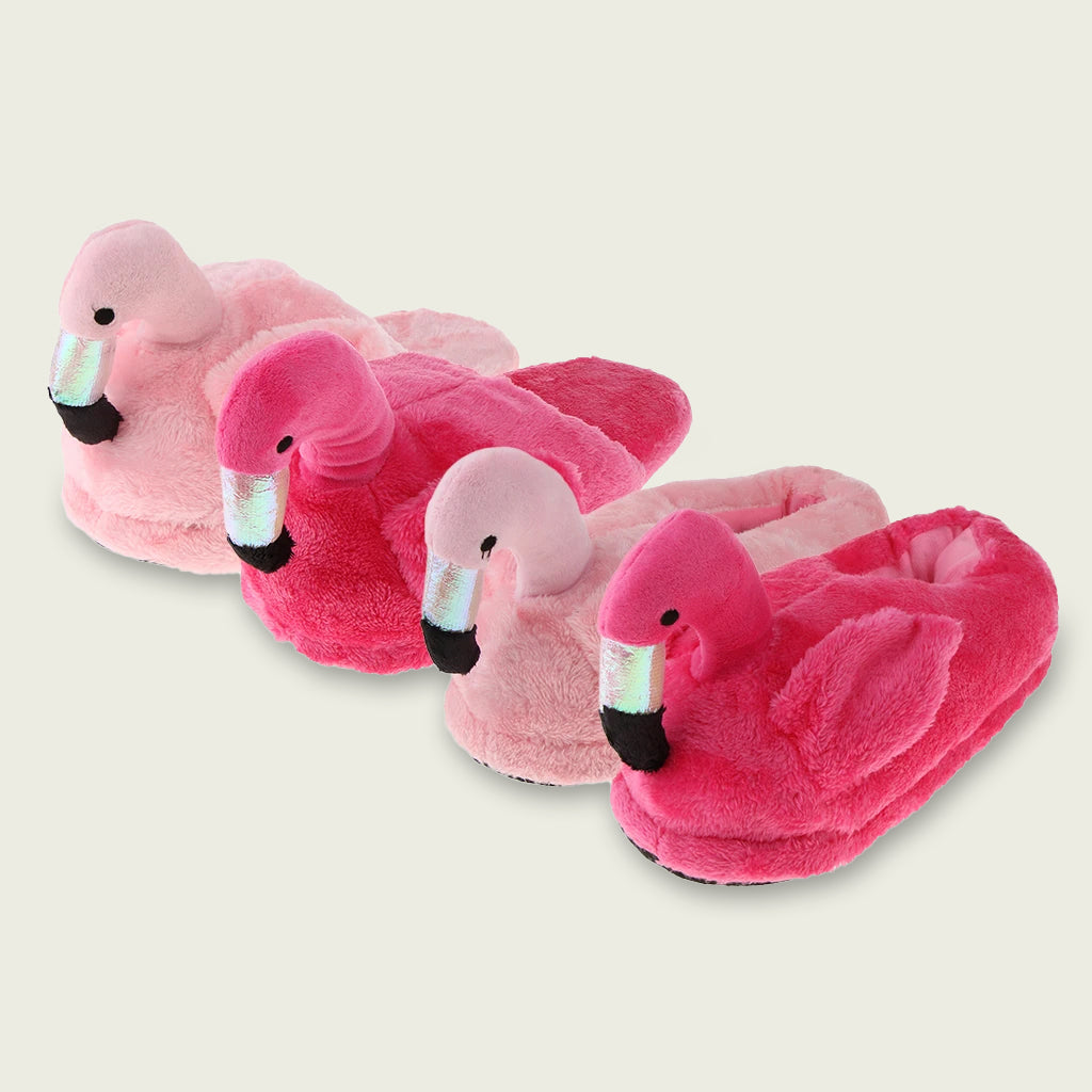 Flamingo Plush Slippers