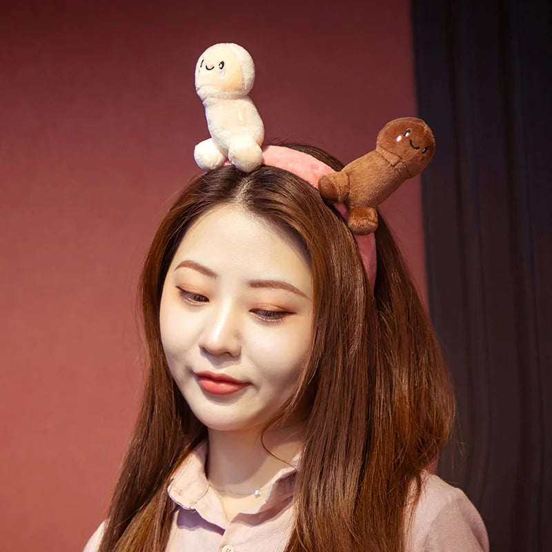 Penis Plushie Headband