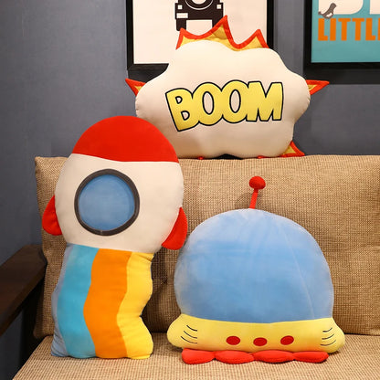 UFO Spaceship Plushie Stuffed Toy