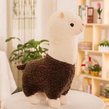 Baby Alpaca Camelid in Colored Jumper 9.8" Plushie