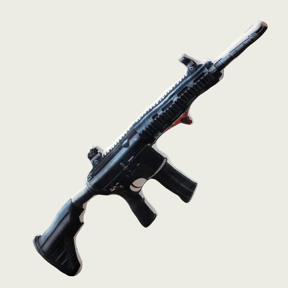 Fake Beryl M762 Assault Rifle Printed Plush Toy