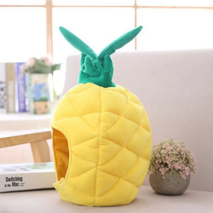 Pineapple Fruit Plush Hat