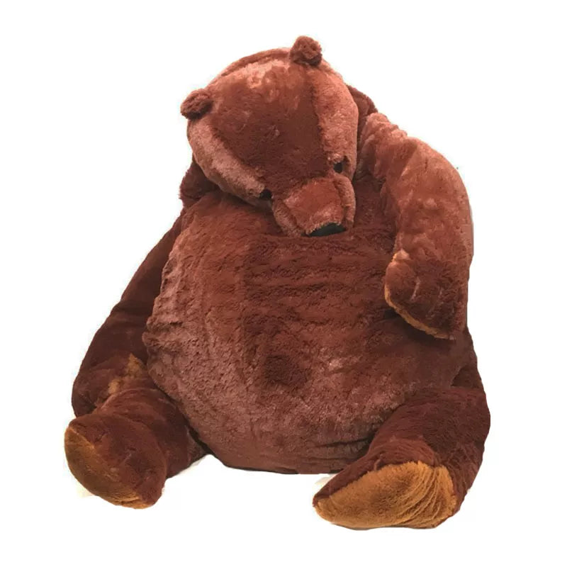 Grizzly Brown Teddy Bear Plushie 13.7"-37.4" Stuffed Animal