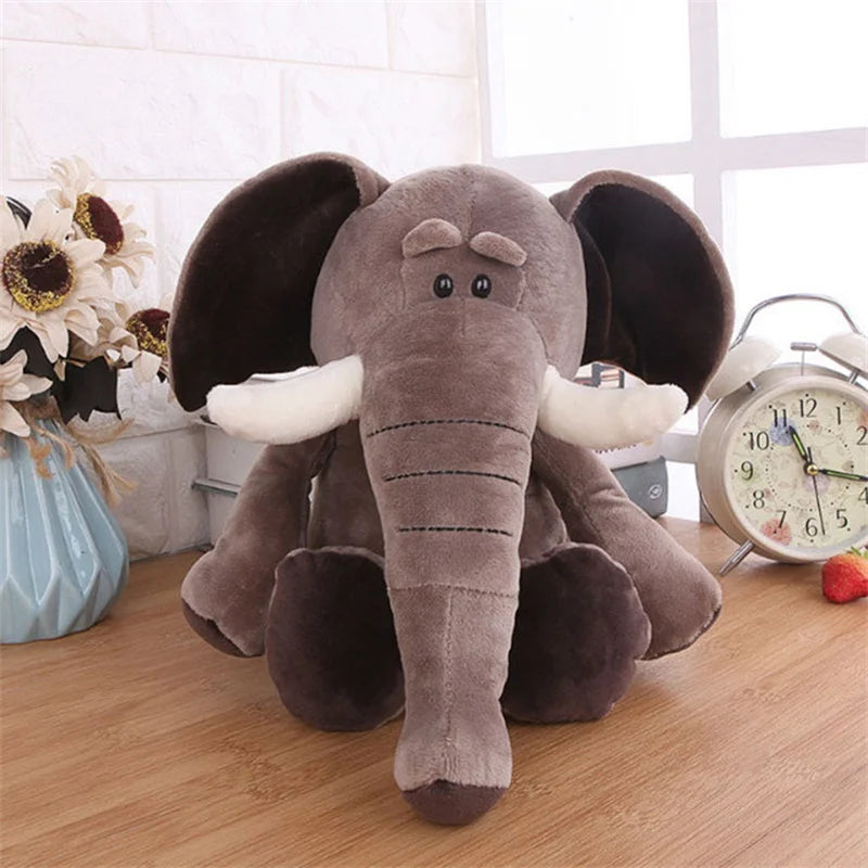 Elephant Plush Stuffed Animal Jungle Safari Plushie