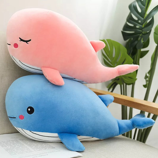 13.5" Whale Stuffed Animal Kawaii Sea Toy Plushie
