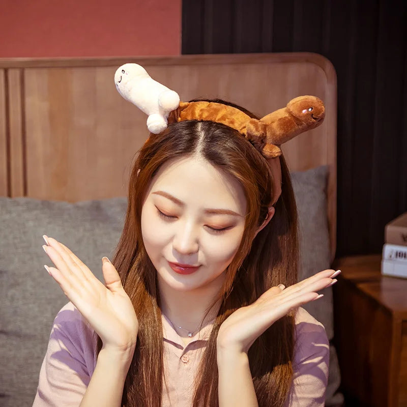 Penis Plushie Hair Scrunchie