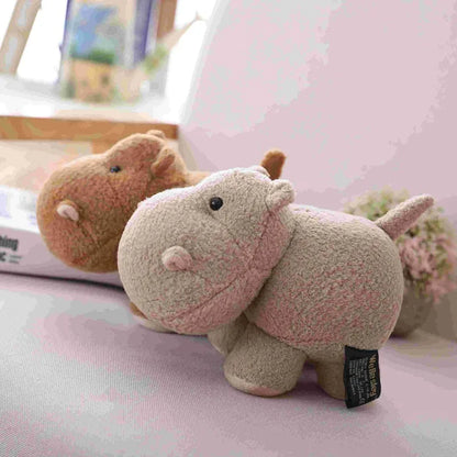 Baby Hippopotamus Plushie 7.8" Hippo Stuffed Animal