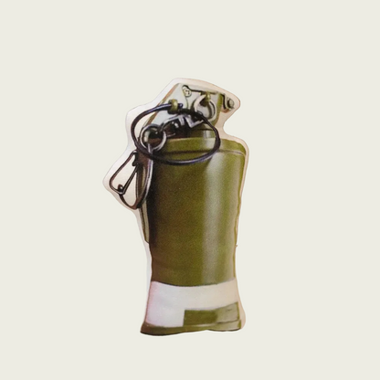 Fake Smoke Grenade Printed Plush Toy