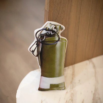 Fake Smoke Grenade Printed Plush Toy