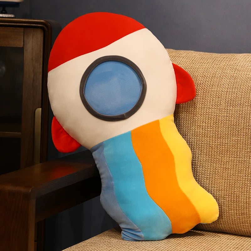 Rocketship Plushie Space Stuffed Toy