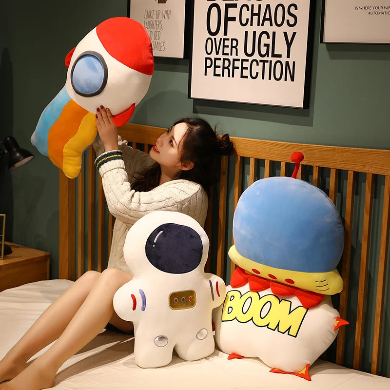 UFO Spaceship Plushie Stuffed Toy