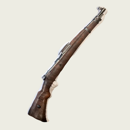 Fake German Mauser K98 Rifle Printed Plush Toy